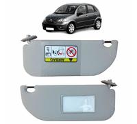 PANTINA ALETTA PARASOLE DESTRA DX CON SPECCHIO PER CITROEN C3 DAL 2002 AL 2009