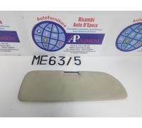 PANTINA ALETTA PARASOLE DX SX GROFFATA BIANCA FIAT 600 D E TIPO ORIGINALE