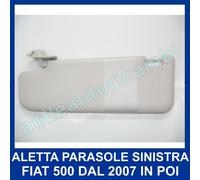 PANTINA ALETTA PARASOLE PER FIAT 500 DAL 2007 SINISTRA