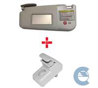 Pantina Parasole Con Specchio E Tasca + Gancio Attacco Fiat Grande Punto