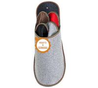 Pantoffelmann Set pantofole ospiti feltro I 4 Paia pattine feltro pieghevoli diverse misure e colori I Set pantofole in grande pantofola I Set ciabatte ospiti resistente e di qualità