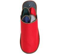 Pantoffelmann Set pantofole ospiti feltro I 4 Paia pattine feltro pieghevoli diverse misure e colori I Set pantofole in grande pantofola I Set ciabatte ospiti resistente e di qualità