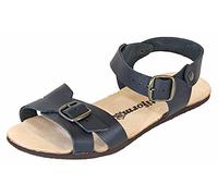 Pantoffelmann uomo sandali romani I Antracite I Taglia 44 I Comodi sandali a piedi nudi per donne e uomini I Sandali a strappo in vera pelle I Scarpe con cinturini regolabili