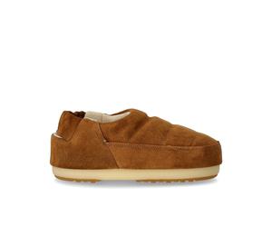 PANTOFOLA BAND SUEDE COGNAC MOON BOOT 37/38