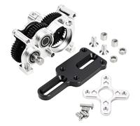 Pantofola Cambio Alluminio OD-4 Per Capra Per LCG 1/10 Auto Parti | Cambio RC alluminio CNC Design della frizione antisaltellamento overdrive OD-4 controlli coperchio Ricambio