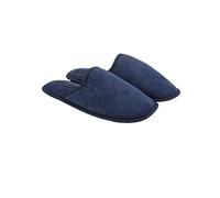 Pantofola da uomo chiusa in velluto a righe 56036 - Emanuela Biffoli (S)