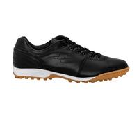PANTOFOLA D'ORO 1886 Scarpe Calcetto Uomo Seconda Linea Premio in Pelle Nero Suola Ideale su Campi Sintetici Otudoor [Taglia: 40,5 EU]