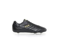 PANTOFOLA D'ORO 1886 Scarpe da Calcio Uomo Tacchetti a 6 di Ferro (Nero, 40)