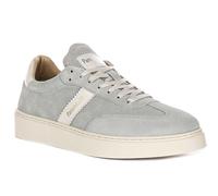 Pantofola D'oro Argentario Suede Logo Patch Sneakers Uomo Grigio Chiaro EU 41-46