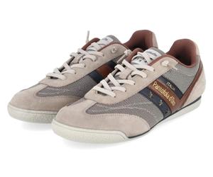 PANTOFOLA D'ORO PD001001761M-02 VASTO SNEAKERS SCARPE UOMO LACCI STRINGHE SAND