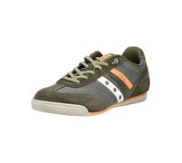 PANTOFOLA D'ORO Sneaker bassa verde scuro / arancione / bianco Uomo PANTOFOLA D'ORO 41