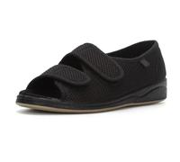Pantofola Elasticcizzata da Donna Comoda, Pantofole per Diabetici in Memory Foam, Donna Estive Piedi Gonfi Sandali Ortopediche, Estive Leggere e Regolabili Scarpe da Passeggio