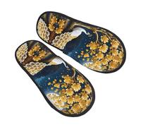 Pantofole a forma di pavone albero dorato al chiaro di luna per uomo donna pantofole calde soffici pantofole da interno camera da letto pantofole da interno per camera da letto pantofole per interni