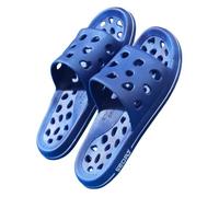 Pantofole Antiscivolo da Bagno Cavo da uomo Extra Large Taglia 48 49 50 51 (blu,44/45 UE)