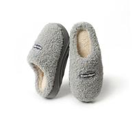 Pantofole antiscivolo del cotone, nuvole - come pantofole della coppia per uso domestico di inverno di autunno