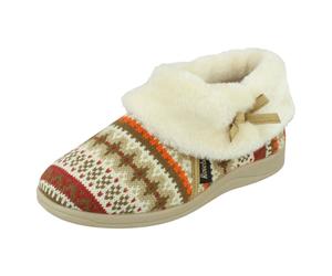 Pantofole Bootee Azteche In Memory Foam Rosa 'Emily'