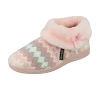Pantofole Bootee In Memory Foam Con Stampa Norvegese Rosebank Per Donne