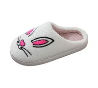 Pantofole calde da donna invernali in peluche con simpatici animali, comode e riscaldanti, in pelliccia, divertenti, in morbido pile, f, 42 EU