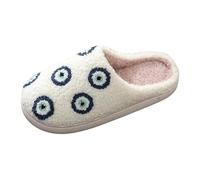 Pantofole calde da donna invernali in peluche con simpatici animali, comode e riscaldanti, in pelliccia, divertenti, in morbido pile, e, 40.5 EU