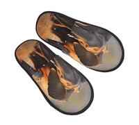 Pantofole Carino Cucciolo Di Elefante E Mamma Comode Scarpe Da Casa Lavabili Scarpe Di Cotone Per Unisex Invernale Interno M