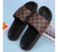 Pantofole casual da uomo, infradito leggeri e confortevoli con punta aperta per l'estate, sandali da spiaggia alla moda EUR38,EUR39,EUR40,EUR41,EUR42,EUR43,EUR44,EUR45,EUR46Geometrico