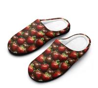 Pantofole Chocolate Covered Strawberry Slippers | Pantofole Da Casa Peluche Scarpe Da Casa Antiscivo Per Hotel E Bagno Donne Uomo Viaggi