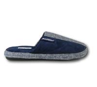 Pantofole ciabatte caldo tessuto Uomo nero grigio blu SUPERGA Inverno f.do gomma