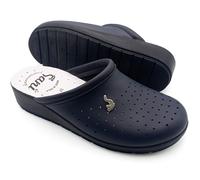 PANTOFOLE CIABATTE SANITARIE DONNA SCARPE VERA PELLE PUNTA CHIUSA COMODE CUCINA