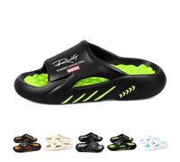 Pantofole Cloud Slides, ciabatte coppia Cloud con suola spessa antiscivolo | Supporto plantare | Design slip-on | Sandali slip-on for interni ed esterni for la spiaggia