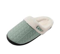 Pantofole Comode Donna - Pantofole morbide con Punta Chiusa e Fondo Piatto - isolanti Invernali - alla Moda da Donna