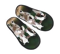 Pantofole Cute Goat Baby Pattern Ciabatte Da Viaggio Leggero Comode Ciabatte Per Invernali Bagno Feste L