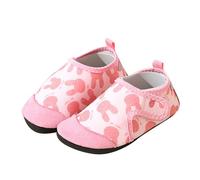 Pantofole da acqua per bambini e bambine, estive e giovani, leggere, antiscivolo, morbide, per l'asilo, traspiranti, per la spiaggia, per il nuoto, G rosa., 26 EU
