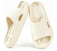 Pantofole da bagno da uomo e donna, con asciugatura rapida, antiscivolo, con scarico imbottito, sandali