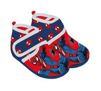Pantofole da bambino Spiderman TPR blu mezza stivale invernale, taglia 025 | Scarpe per bambini in poliestere, design comodo per il riposo e il tempo libero, pensate per accompagnare le attività