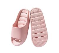 Pantofole da Casa Pantofole da casa che perdono fondo spesso uomo donna estate bagno coppia antiscivolo sandali interni con fondo morbido pantofole all'esterno Ciabatte da Doccia(Pink,40-41)