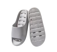 Pantofole da Casa Pantofole da casa che perdono fondo spesso uomo donna estate bagno coppia antiscivolo sandali interni con fondo morbido pantofole all'esterno Ciabatte da Doccia(Gris,44-45)