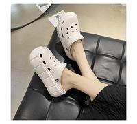 Pantofole da Casa Pantofole di personalità della moda Scarpe estive femminili Scarpe con tacco alto esterno femminile Scarpe da spiaggia nuove for bambini Pantofole da interno Pantofole da esterno Cia