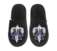 Pantofole Da Casa Rock Metal Dark Guitar Instruments With Stars Scarpe Da Casa Pelose Lavabili Ciabatte Per Hotel Bagno Ospiti L