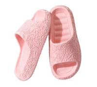 Pantofole da doccia da uomo, estive, con animale, senza rumore, antiscivolo, graziose coppie d'amore, comode e leggere, con plateau per il bagno, la casa, l'esterno, la spiaggia, unisex, Colore: rosa