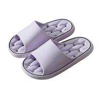 Pantofole da doccia leggere da uomo ad asciugatura rapida, con foro di scarico, morbide pantofole da bagno da donna per palestra, spa, piscina, pantofole antiscivolo per doccia e bagno a casa, Viola
