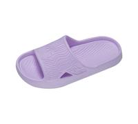 Pantofole da doccia per donne e uomini, ad asciugatura rapida, sandali da bagno | Presa antiscivolo sul fondo della suola sandali da donna, Viola, 39 EU
