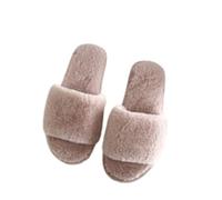 Pantofole da donna aperte senza lacci, con memory foam, larghezza H