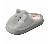 Pantofole da donna calde, pantofole di Natale da donna, invernali, accoglienti, coppia con adorabile stampa gatto foderate in pile un comfort ottimale per interni ed esterni, suola morbida La casa