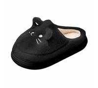 Pantofole da donna calde, pantofole di Natale da donna, invernali, accoglienti, coppia con adorabile stampa gatto foderate in pile un comfort ottimale per interni ed esterni, suola morbida La casa