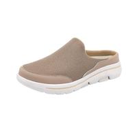 Pantofole da donna casual estive slip-on sandali da passeggio comodi traspiranti pantofole in rete scarpe senza schienale zoccoli senza schienale zoccoli muli indoor outdoor casual casa scarpe unisex