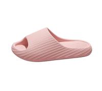 Pantofole da donna con fondo spesso per l'estate per interni e casa, non coppia esterna che indossa sandali pantofole pantofole calzini da donna lavabili, rosa, 41 EU