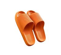 Pantofole da Donna con Piattaforma Spessa da Bagno Pannelli da Bagno da Donna da Donna Uomo in Modo Morbido Sola Piscina per Interni Sandali Estivi flopsorange Non Flip Slip, 40-41