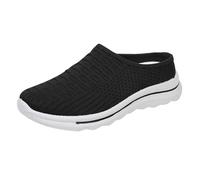 Pantofole da donna da uomo, scarpe da giardino in rete traspirante, per spiaggia, estate, senza schienale, zoccoli senza schienale, zoccoli per interni ed esterni, comodi, casual, per la casa, per