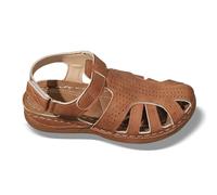 Pantofole da donna divertenti sandali da donna con punta chiusa, sandali ortopedici con supporto per l'arco del piede, infradito da donna, comodi sandali da corsa, plantare imbottito, sandali con