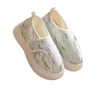 Pantofole da donna in bambù con suola morbida, pantofole da donna in softshell, leggere e calde, scarpe da casa alla moda romanzo cursori alla moda cursori softshell dolci versatili scarpe da interno